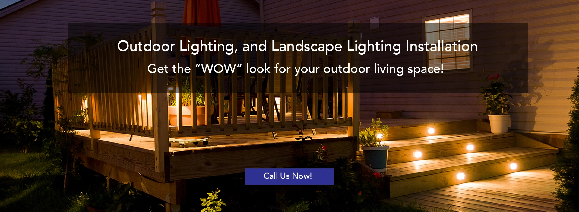 electrician to install outdoor lights for your house